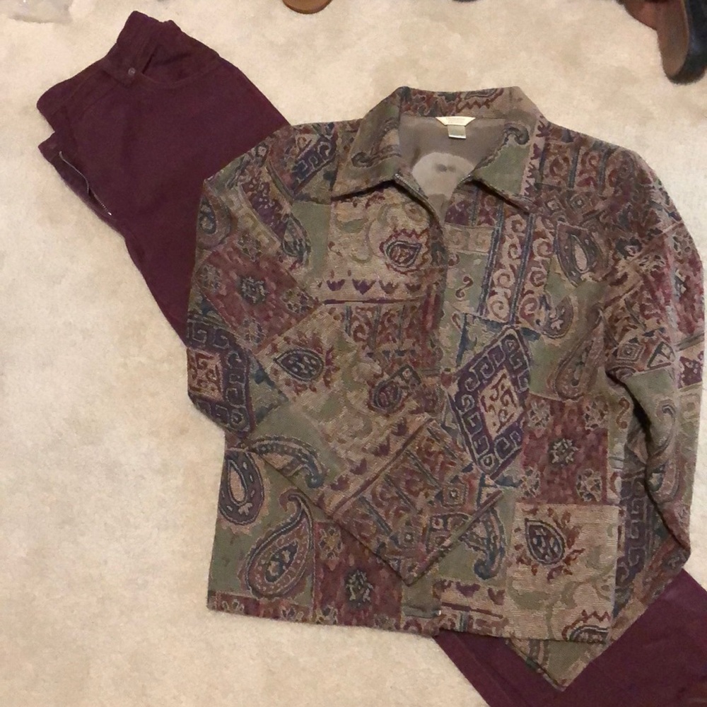 Slacks and jacket